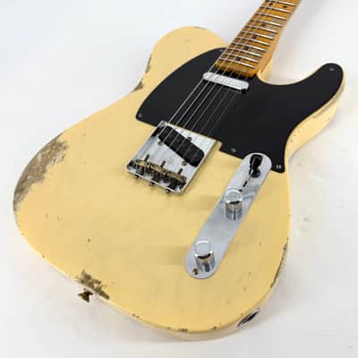 2016 Fender Custom Shop Limited Edition ’51 Telecaster Heavy Relic – Faded Nocaster Blonde image 2