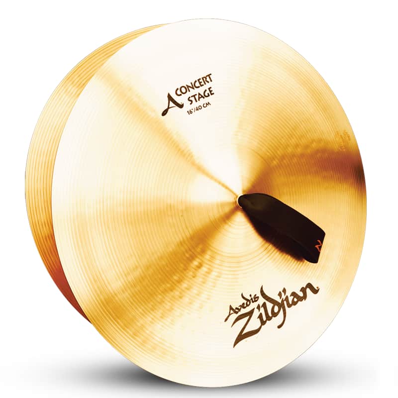 Zildjian 16" A Concert Stage Orchestral Cymbals (Pair) image 1