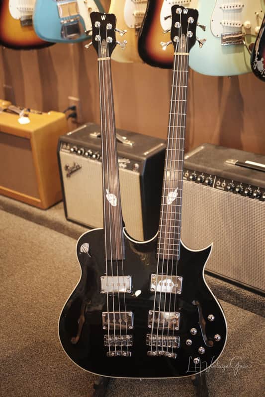 Warwick Custom Leland Sklar Double Neck "Star Bass" Guitar (2011)-One of a Kind & Mint Condition! image 1