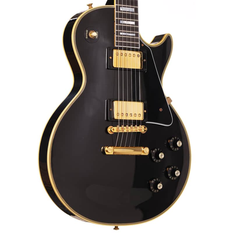 Gibson Custom Shop 1968 Les Paul Custom Ebony Murphy Lab Ultra Light Aged image 1