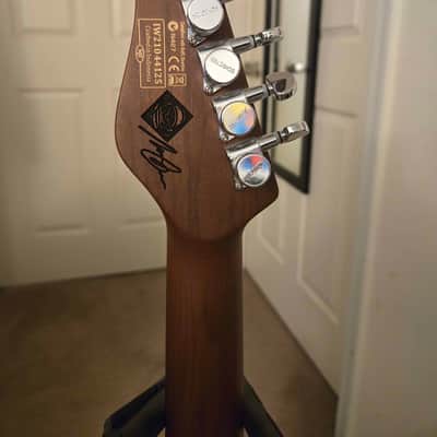 Schecter Nick Johnston Traditional HSS Atomic Coral with Ebony Fretboard image 5