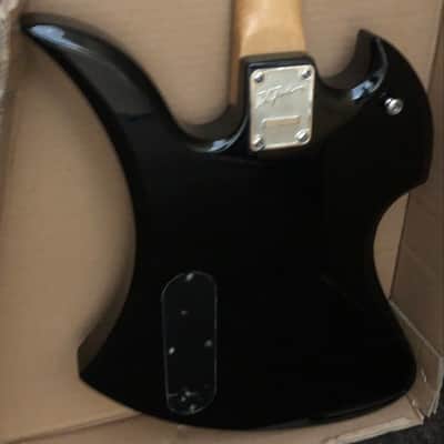 B.C. Rich Platinum Series Mockingbird 2002 - Gloss Black - Korea image 16
