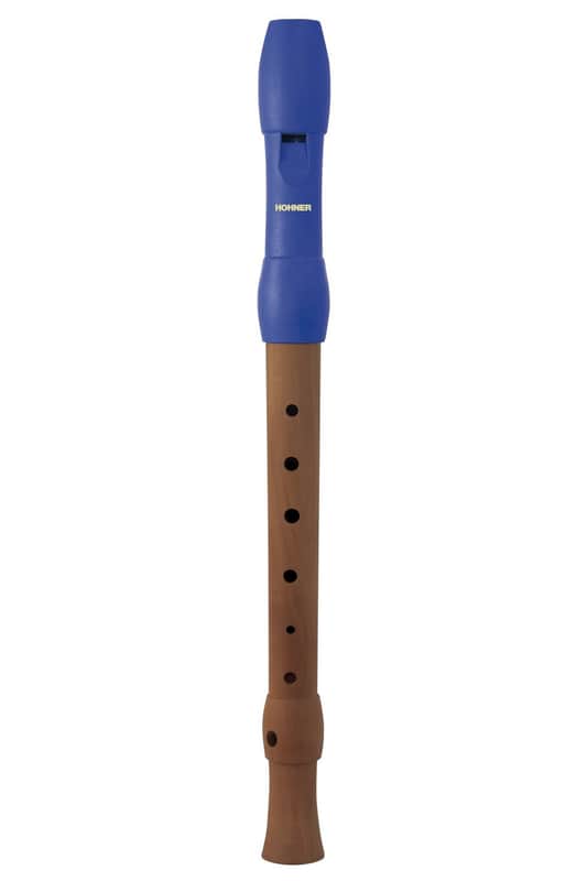 HOHNER B95832 WOOD/PLASTIC BLUE, GERMAN image 1