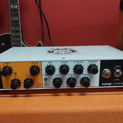 Orange Gain Baby 100 2-Channel 100-Watt Guitar Amp Head - White image 1