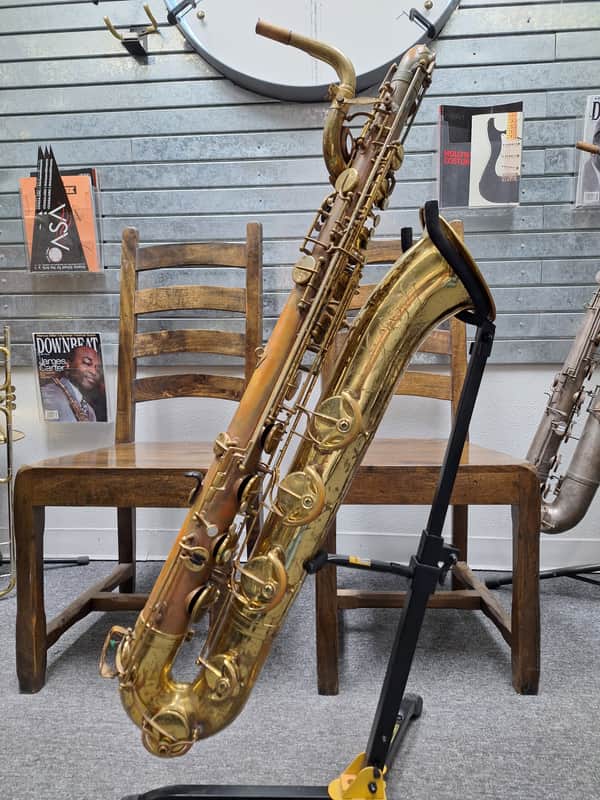 Selmer Mark VI Bari Sax, Keyed to low "A" image 1