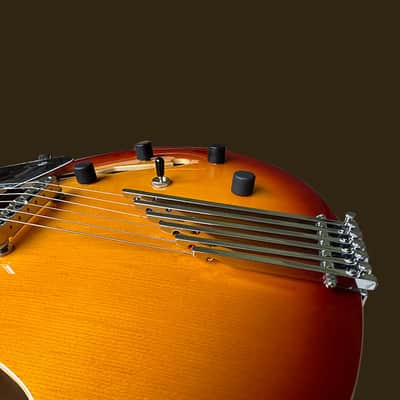 Aslin Dane Jazz Jr - Vintage Sunburst image 7