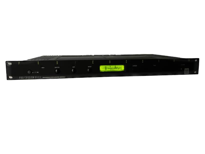 E-MU Procussion Maximum Percussion Zone 1U Rack Module - BUNDLE with Original Box & Manual image 1