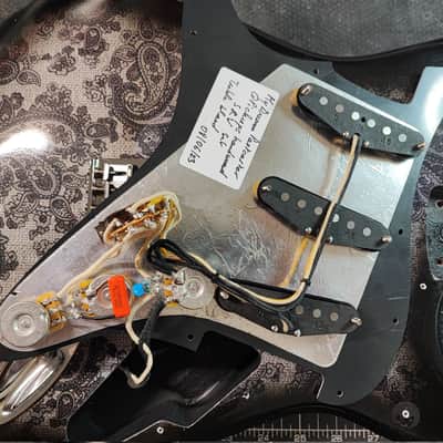 MyDream Stratocaster Custom Built - Black Paisley Flamed SRV image 10
