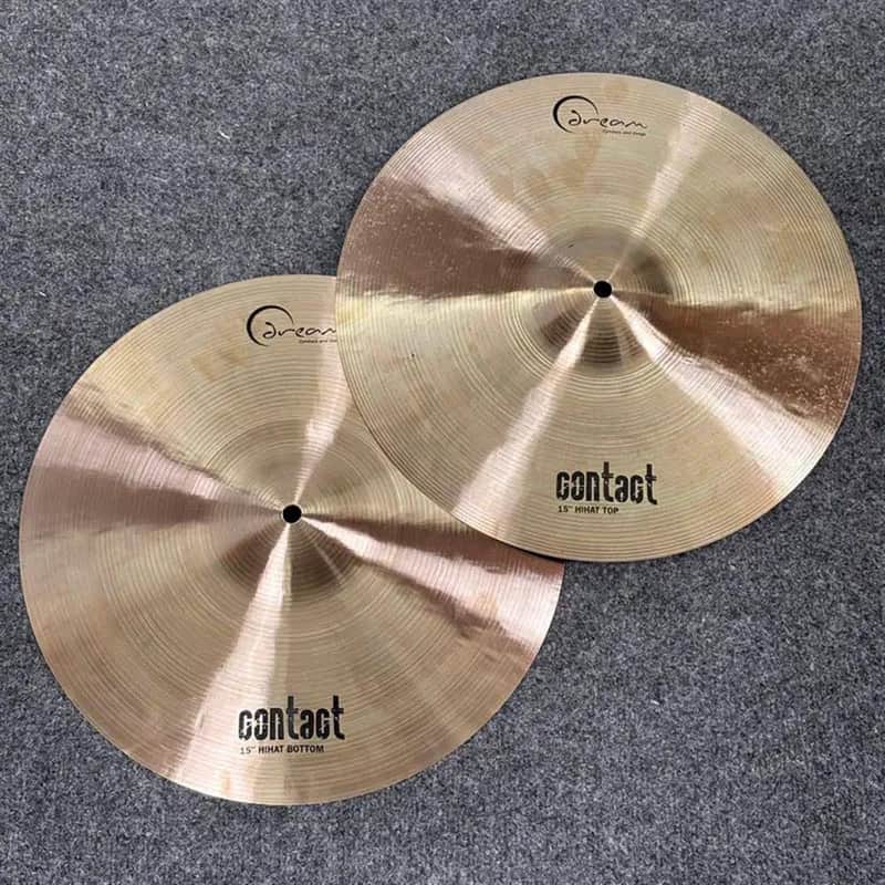 Dream Contact Hi Hat Cymbals 15" DEMO MODEL image 1