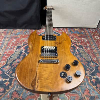*Video* 1979 Gibson "The SG" w/T-Tops Solid Body Walnut Made in USA image 7