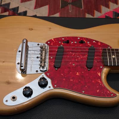 1965 Fender Mustang A-Neck Natural Refinish image 8
