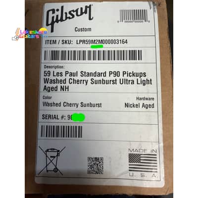 Gibson 59 Les Paul M2M P-90 Murphy Lab Ultra Light Aged 2026 - Washed Cherry image 15