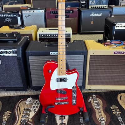 Reverend Buckshot with Rosewood Neck 2017 - Party Red w/CASE image 1