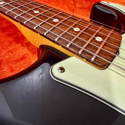 Fender Custom Shop 1960 Stratocaster NOS Black – Clapton Mid Boost 2012 image 10