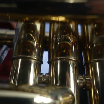 Vintage Getzen Elkhorn, WIS 300 USA Series Trumpet w/OHSC | Reverb