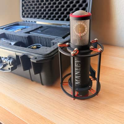 Manley Labs Reference Cardioid Large Diaphragm Tube Condenser Microphone 2010s - Black image 2