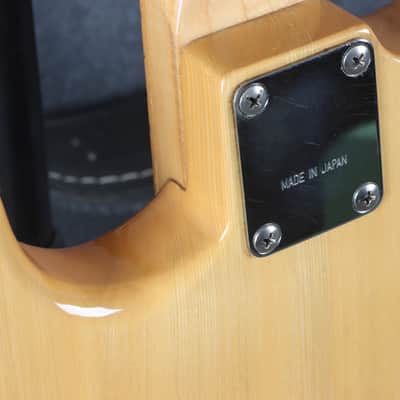 Maya S Style Electric Guitar - MIJ - Natural - 2nd Hand image 8