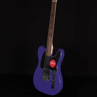 Squier Sonic Esquire H, Laurel FB, Ultraviolet image 6