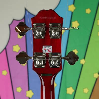 Epiphone EB-0 Series EBG0CHCH1 Electric Bass, Cherry Finish image 7
