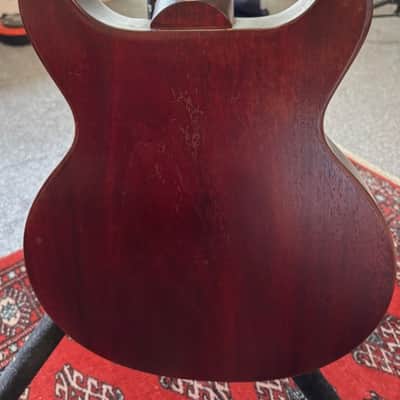 Gibson Les Paul Junior Tribute DC Bass Left-Handed 2019 - 2024 - Worn Cherry image 6