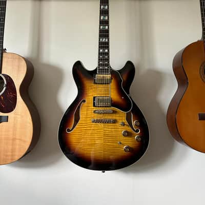 Ibanez AS153-AYS Artstar Standard 2013 - 2021 - Antique Yellow Sunburst image 2