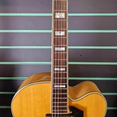 Epiphone Emperor Regent Gloss Natural 2008 Hollow Body Electric Guitar image 6