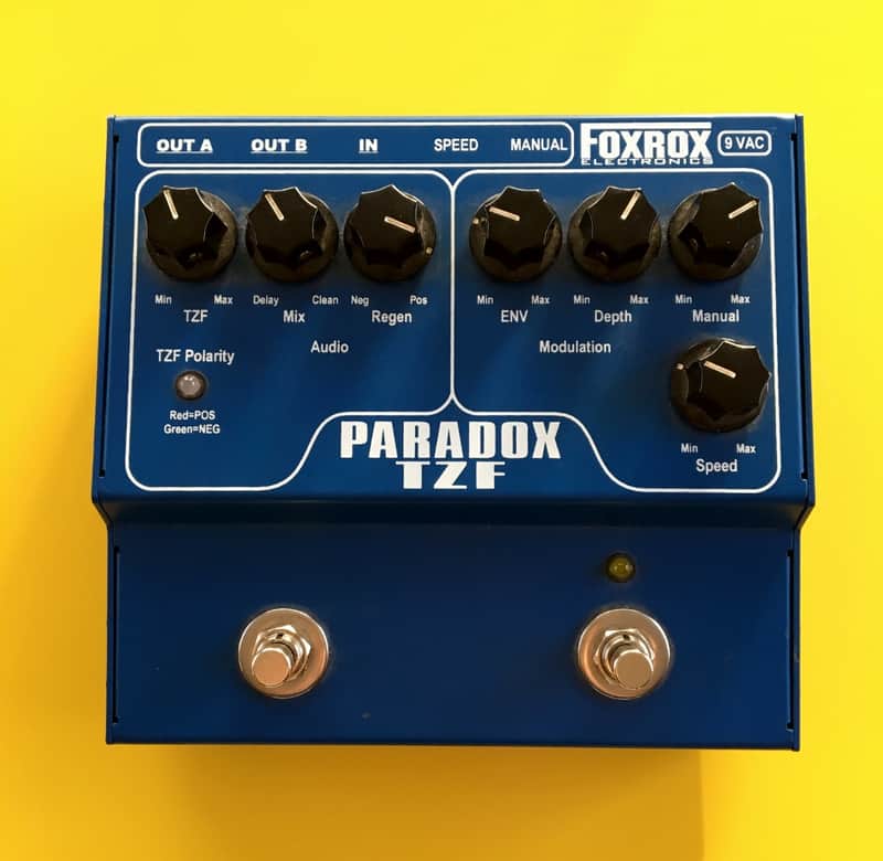 Foxrox Electronics Paradox TZF Flanger image 1