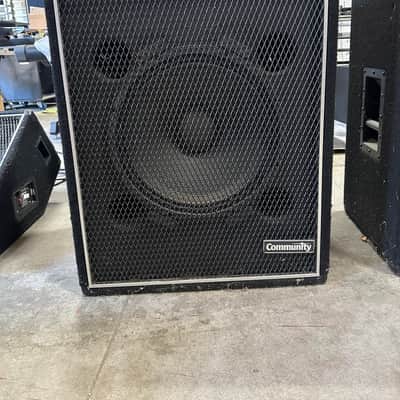 Community Speaker System (CSX57 and CSX50B) Mid 90's - Black image 3