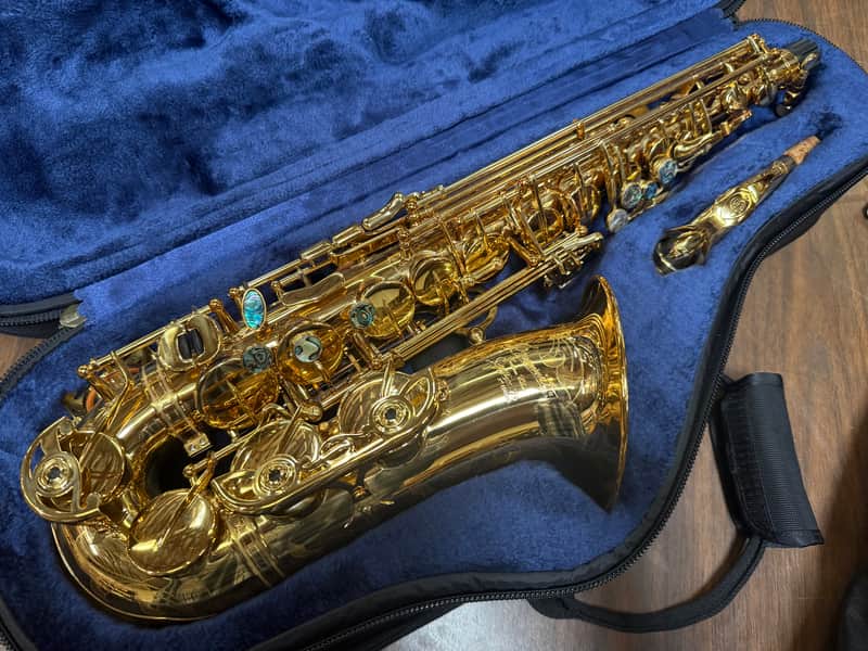 P. Mauriat SYSTEM-76 (II) AGL Alto Saxophone Gold Lacquered New Unplayed Auth Dlr #6023 image 1