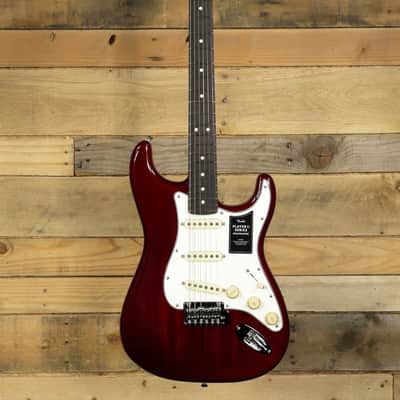 Fender Player II Stratocaster Transparent Cherry Burst w/ Rosewood  Fingerboard image 4