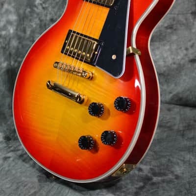 Epiphone Les Paul Custom Exclusive Heritage Cherry Sunburst w/ FREE Same Day Shipping image 6
