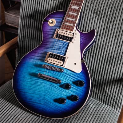 Gibson Les Paul Traditional Pro V 2019 - Present - Blueberry Burst image 3
