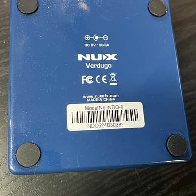 NuX NDO-6 Queen of Tone Dual Overdrive 2022 - Present - Blue image 5
