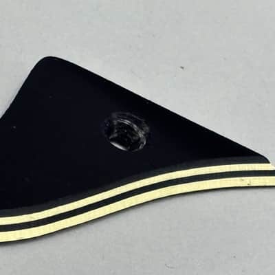 Original Vintage Gibson Les Paul 1986 Triple Pickup 3 Hum Black 5 Ply Pickguard image 10