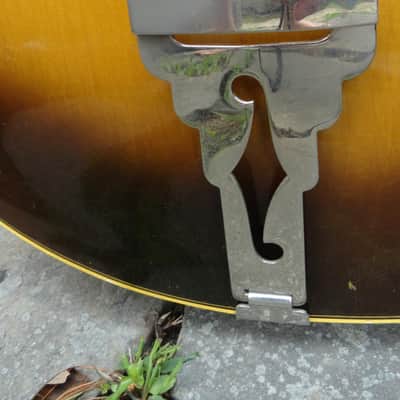 Extremely Rare Vintage Minty 1948 Gibson National Aristocrat 1110  Arch Top Jazz Guitar Video image 17