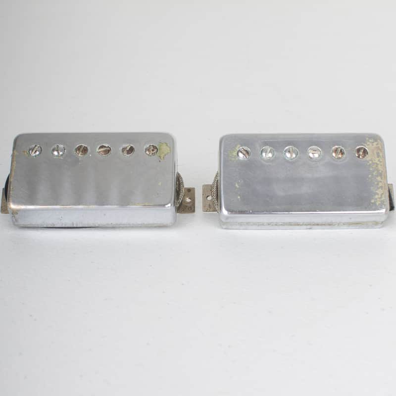 Late 1960s Gibson T-Top Humbucker Matched Pair image 1