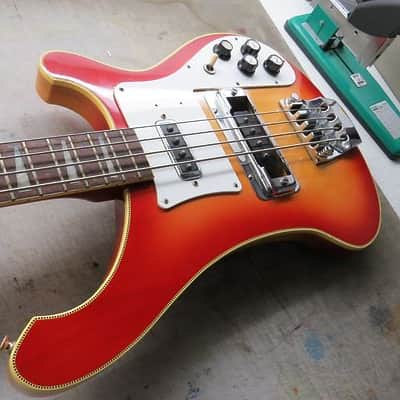 Ibanez Rickenbacker 4001 copy 1974 - fireburst image 2
