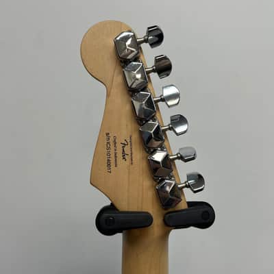 Used Squier FSR Bullet Strat Stratocaster Electric Guitar HH Black 2010 image 15