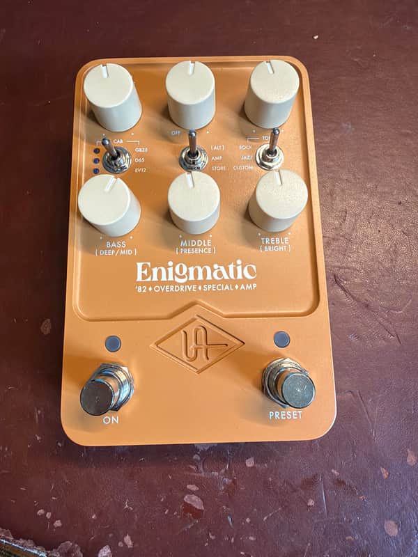 Universal Audio Enigmatic '82 Overdrive Special Amp 2024 - Present - Gold image 1