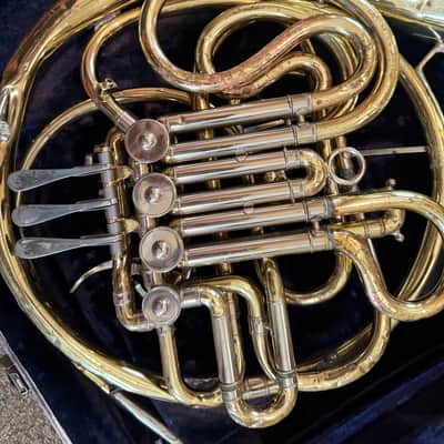 C. G. Conn 6D Double French horn. Made in USA image 3