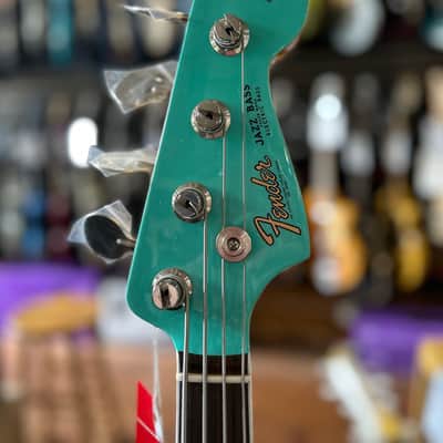 Fender  AV II 1966 Jazz Bass - Seafoam Green /8lbs. 14.8oz. #V2320952 image 11