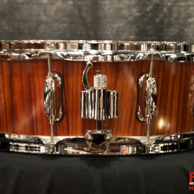 Castle Drum Co Padauk / Stave Keystone 6 x 14" (Top) x 13" (Bottom) image 2