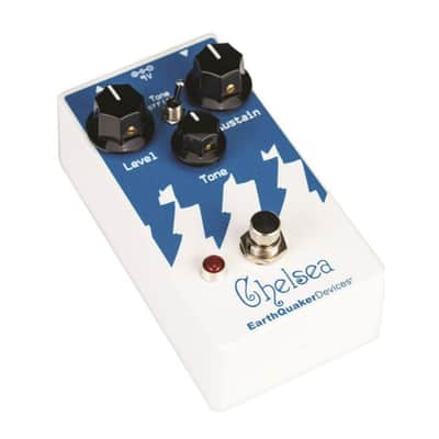 Earthquaker Chelsea Low End Fuzz Driver Pedal with 9 Volt DC Power Supply image 3
