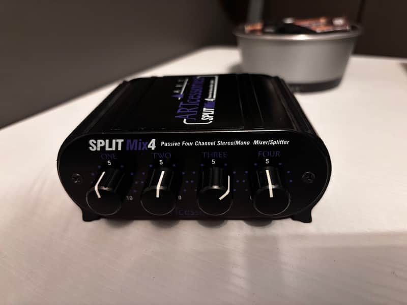 ART SplitMix 4 4-Channel Splitter / Mixer 2009 - Present - Black image 1