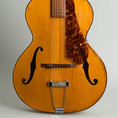 Epiphone  Ritz Arch Top Acoustic Guitar (1942), ser. #18695, black tolex hard shell case. image 3