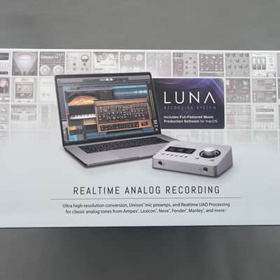 FACTORY NEW Universal Audio Apollo Solo Heritage Edition Thunderbolt 3 Audio Interface 2020 - Present - Silver image 3