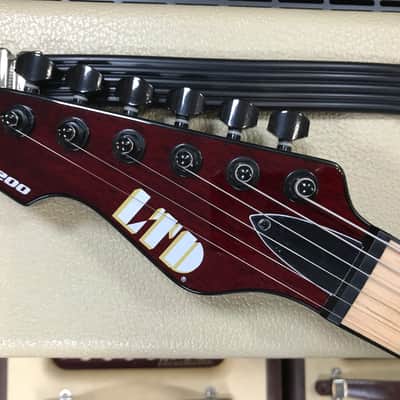 ESP LTD TE-200 LH 2017 See Thru Black Cherry image 18