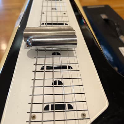 Harmony Roy Smeck H7 Vintage Lap Steel with Legs & Case - Pre Owned image 8