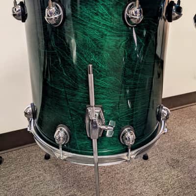 Premier Genista 5pc Drum Set In Terraverde Green Lacquer. image 7