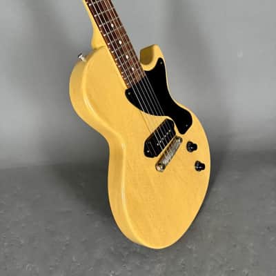 Gibson 2020  Les Paul Junior 1957 Custom Reissue TV Yellow Case 2020 - TV Yellow image 8
